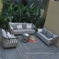 Newest Outdoor Sofa Set Balcony Teak Garden Sofa